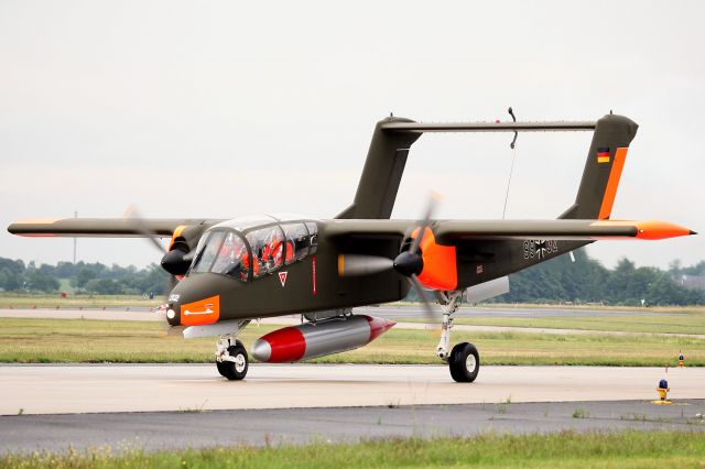 North American Rockwell OV-10 Bronco (G-BZGK) - Unfortunately this aircraft was wrecked at the 10th of july at Kemble Airport  (Kent). Pilot critically wounded into the hospital. Got this information from Spotting Group Maastricht in their monthly THRESHOLD of august 2012.