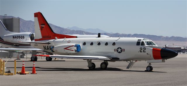 16-0054 — - 160054  F-22  CT-39G  Sabreliner of the  US Navy training squadron VT-86                  " Sabrehawks " based at NAS Pensacola , Florida on a stop over at Las Vegas McCarron Airport on August 21st 2010.