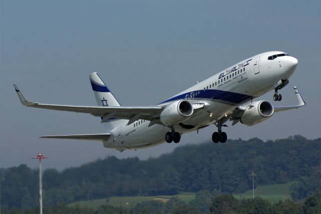 Boeing 737-800 (4X-EKL) - Boeing 737-86Q  El Al Israel Airlines  LSZH Zurich Airport Switzerland  20.September 2010