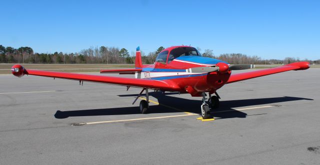 North American Navion (N4977K) - A Ryan Navion on the ramp at Thomas J. Brumlik Field, Albertville Regional Airport, AL - February 25, 2017.