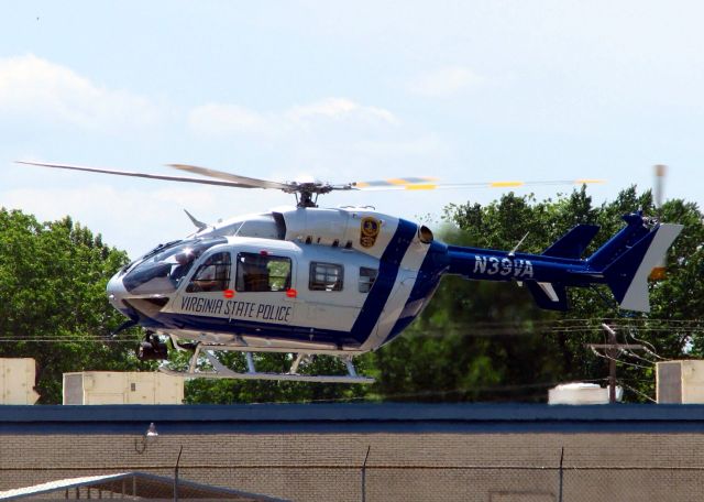 KAWASAKI EC-145 (N39VA) - At Metro Aviation.