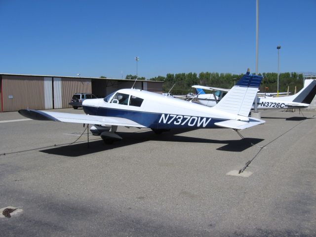 Piper Cherokee (N7370W) - At Corona Airport