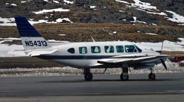 Piper Navajo (N54313) - Beautiful day in Iqaluit, Nunavut on May 24, 2017 at 0 Degrees C