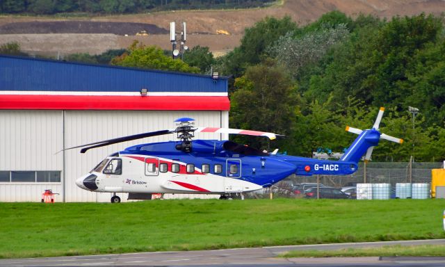 Sikorsky Helibus (G-IACC) - Bristow Helicopters Sikorsky S92A G-IACC in Aberdeen 