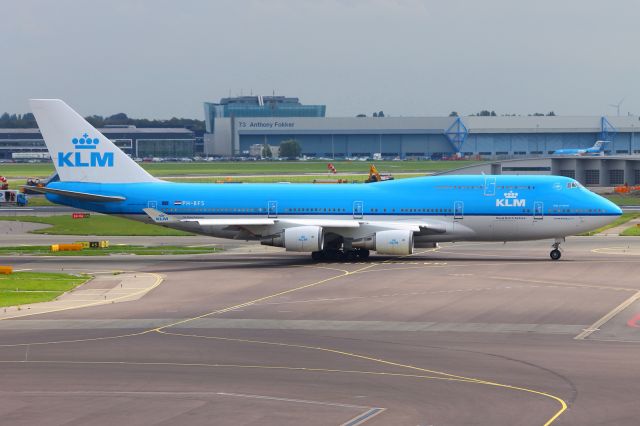 Boeing 747-400 (PH-BFS) - Panorama Viewing Terrace, Amsterdam Schiphol, 09/09/14