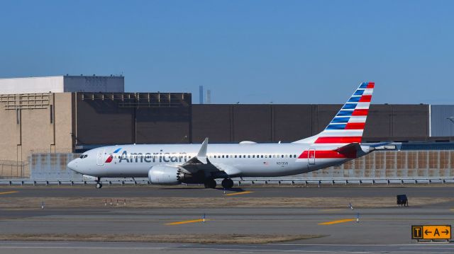 Boeing 737 MAX 8 (N313SB) - American Airlines Boeing 737-8 MAX N313SB in New York JFK