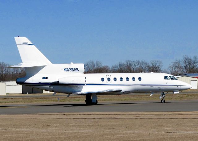 Dassault Falcon 20 (N838DB) - At Downtown Shreveport.