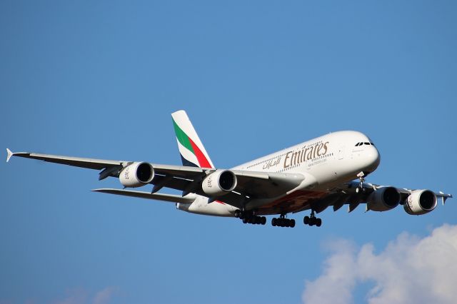 Airbus A380-800 (A6-EEO) - Finals to 21 as EK420 on 2 January 2023