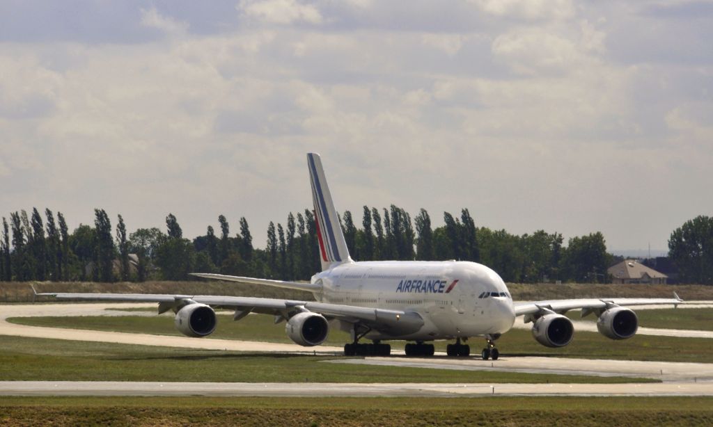 Airbus A380-800 (F-HPJA) - AirFrance Airbus A380-861 F-HPJA in Paris 