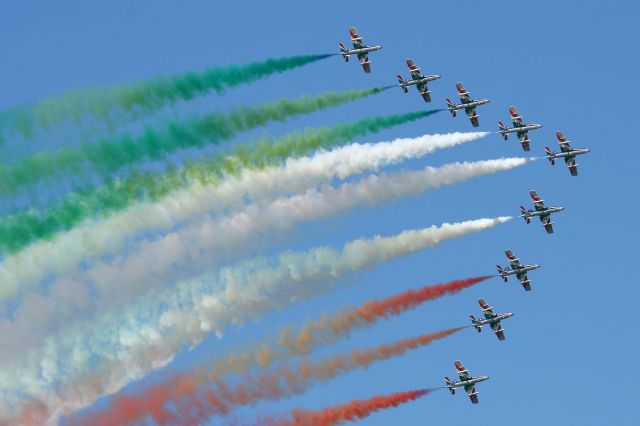 MMZ54551 — - Aermacchi MB-339PAN, Frecce Tricolori Leader, Salon De Provence Air Base 701 (LFMY)