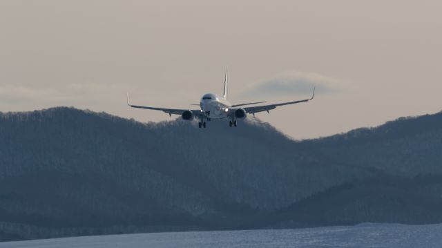 Boeing 737-700 (JA14AN) - Hokkaido International Airlines / Boeing 737-781br /Jan.23.2016 Hakodate Airport [HKD/RJCH] JAPAN