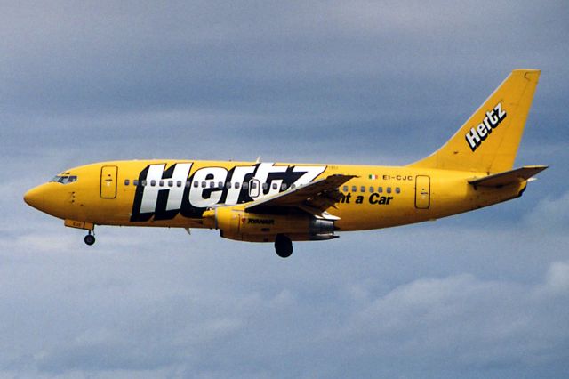 Boeing 737-200 (EI-CJC) - July 2001 - One of Ryanair's logojets