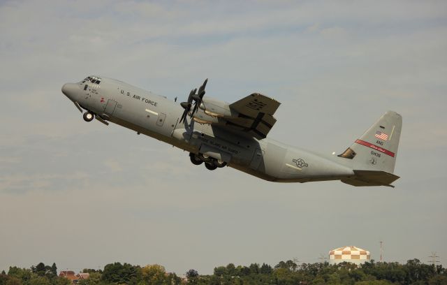 Lockheed C-130 Hercules (95-1436) - Surprise visit from the Rhode Island ANG.