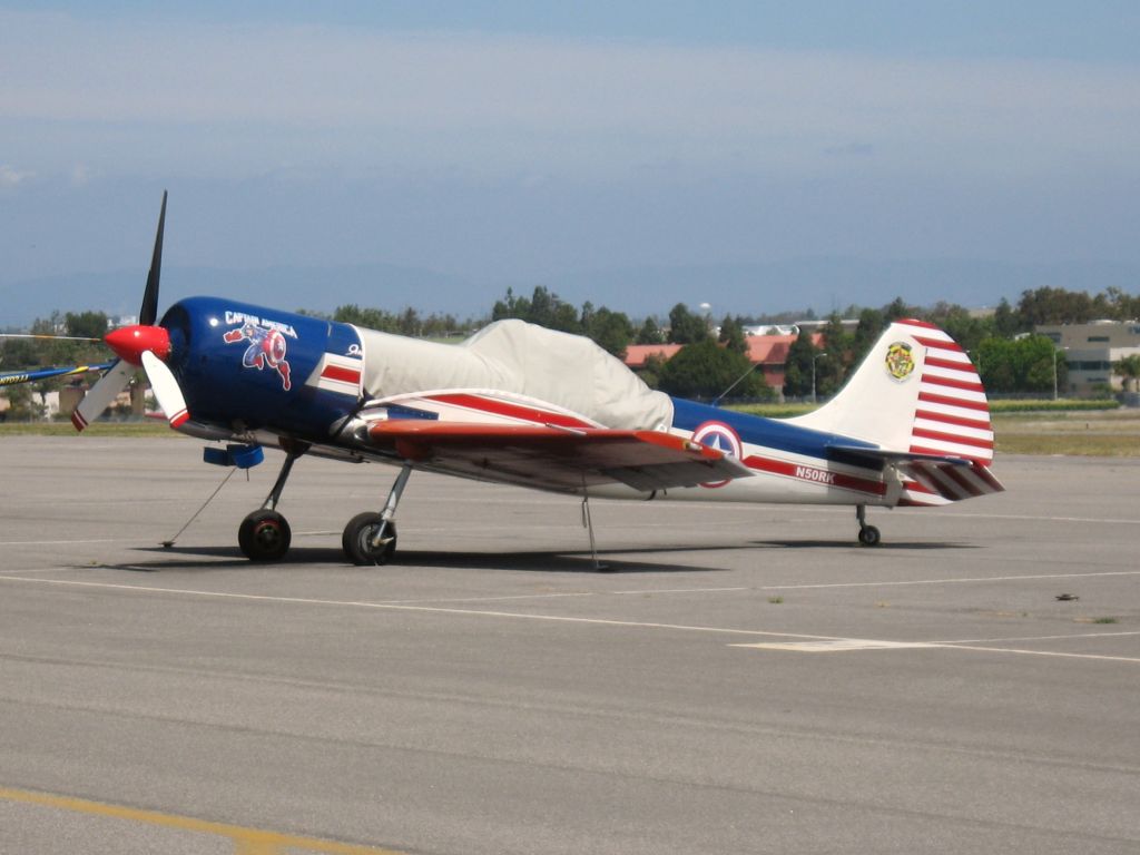 N50RK — - PARKED AT TORRANCE