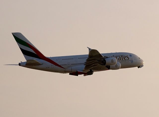 Airbus A380-800 (A6-EEO) - a rel=nofollow href=http://flightaware.com/live/flight/A6EEO/history/20150221/2335Z/KLAX/OMDBhttps://flightaware.com/live/flight/A6EEO/history/20150221/2335Z/KLAX/OMDB/a