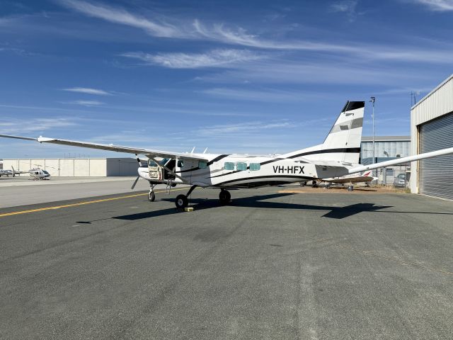 Cessna Caravan (VH-HFX) - At Jandakot near Perth. 27-MAR-2025.