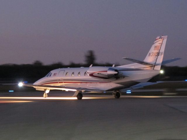 Cessna Citation Sovereign (N310BN) - Taxiing out for departure. No location as per request of the aircraft owner.