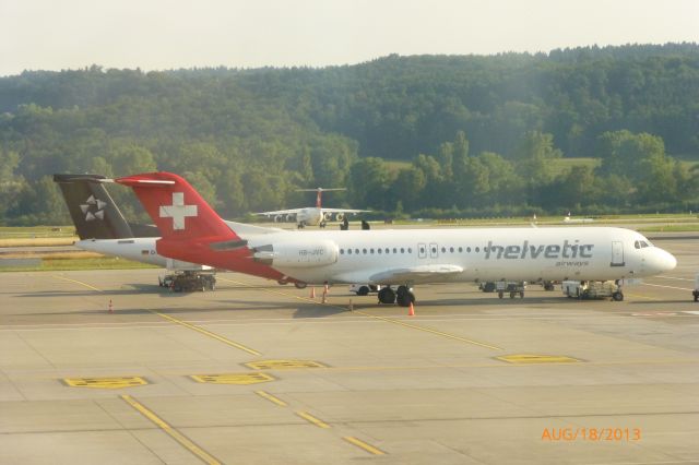 Fokker 100 (HB-JVC)