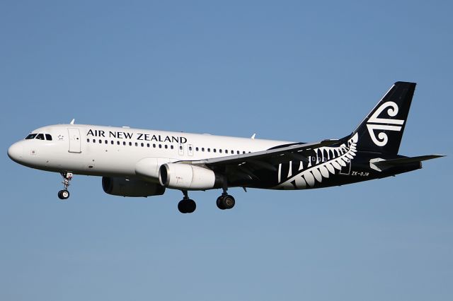 Airbus A320 (ZK-OJM) - on 26 August 2018