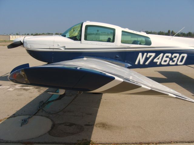Grumman AA-5 Tiger (N74630) - Parked at Fullerton