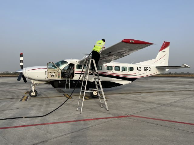 Cessna Caravan (A2-GPC) - Ferry flight Botswana to Indonesia. 29-MAY-22.