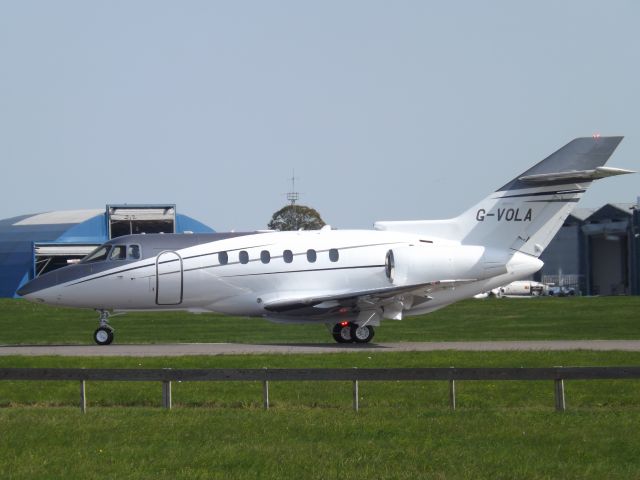 G-VOLA — - About to dep RW 01 at Oxford Airport.