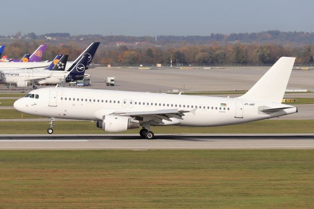 Airbus A320 (JY-JAT)