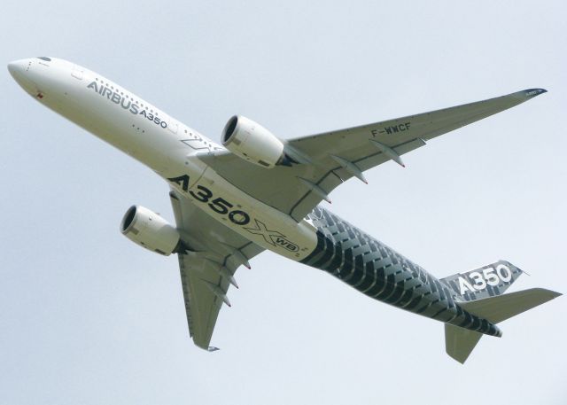 Airbus A350-900 (F-WWCF) - At AirVenture.