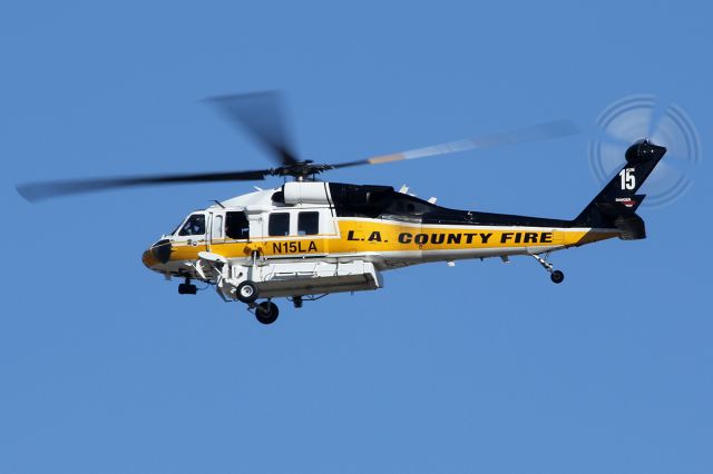 N15LA — - Los Angeles County Fire Department - Sikorsky S-70 Firehawk.