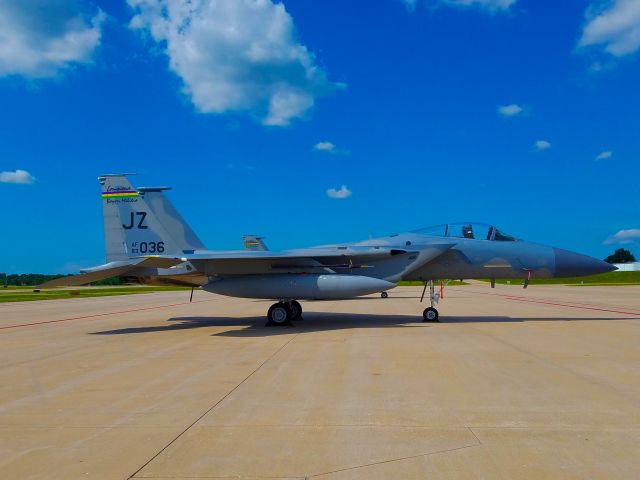 McDonnell Douglas F-15 Eagle (83-0036) - This was sent to me by a friend that works at the airport.