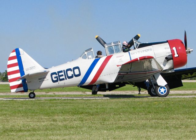 North American T-6 Texan (N65370) - AirVenture 2016.