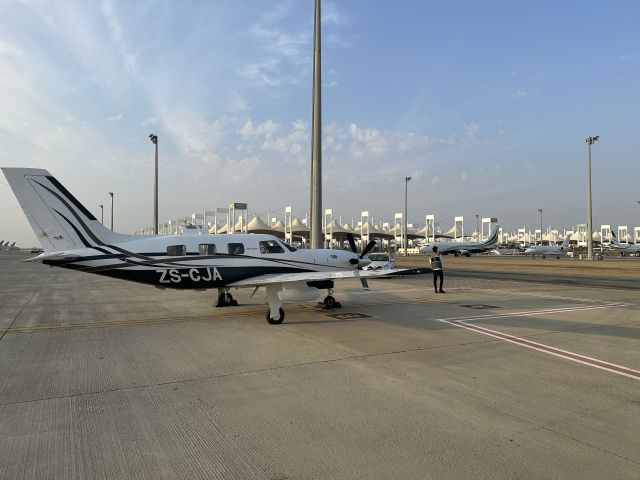 Piper Malibu Meridian (ZS-CJA) - On a ferry flight South Africa to USA. 12-MAR-2023.