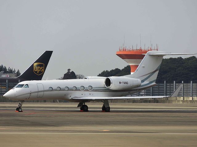 Gulfstream Aerospace Gulfstream IV (M-YANG) - I took this picture on Feb 15, 2018.