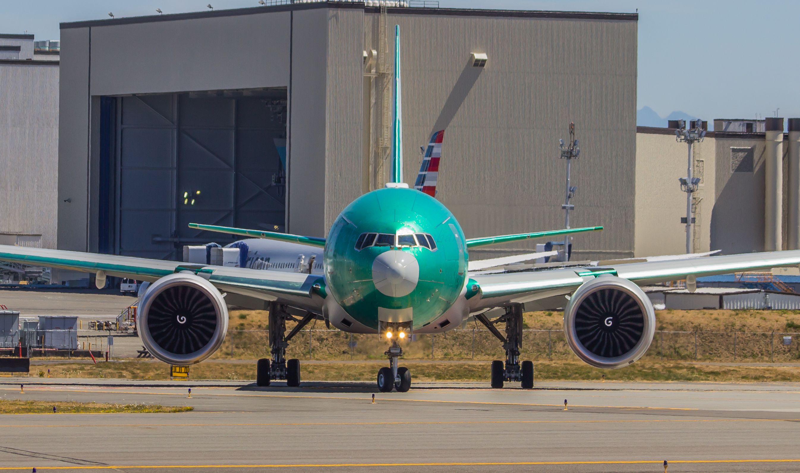 Boeing 777 — - Took this while doing monthly trips up to Seattle. 