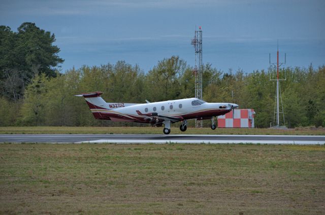 Pilatus PC-12 (N327JZ) - Departures last day Masters 2018