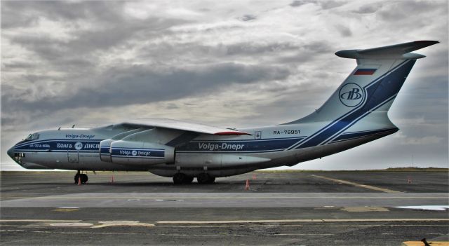 Ilyushin Il-76 (RA-76951) - Santa Maria Island International Airport - LPAZ - Azores. March 23, 2021.