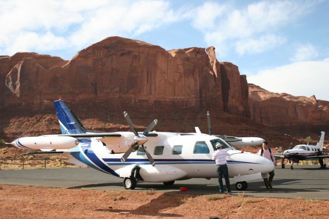 Mitsubishi MU-2 (N718EE) - Monument Valley, UT. Such beautiful!