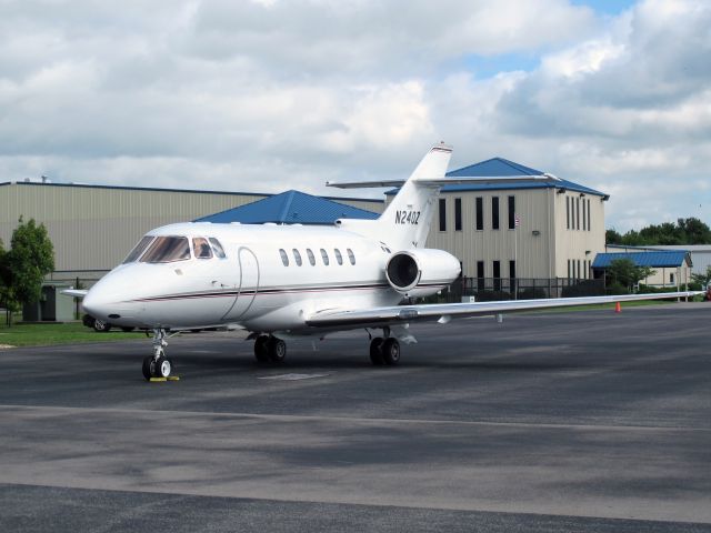 Hawker 800 (N240Z) - No location as per request of the aircraft owner.