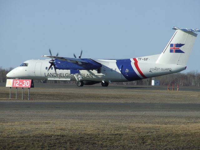 TF-SIF — - Icelandic Coast Guard undergoing acceptance checks prior to delivery. 07 April 2011.