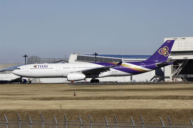 Airbus A330-300 (HS-TBA) - Departure at Narita Intl Airport Rwy34L on 2012/12/11