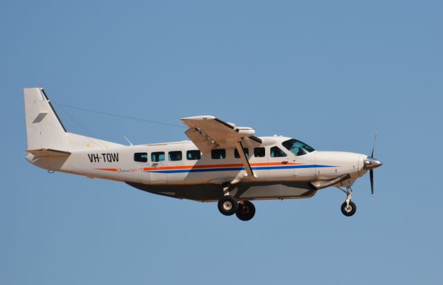 Cessna Caravan (VH-TQW) - On approach to Birdsville