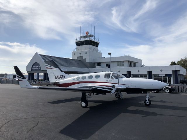 Cessna Chancellor (N414TA) - Great looking Cessna 414