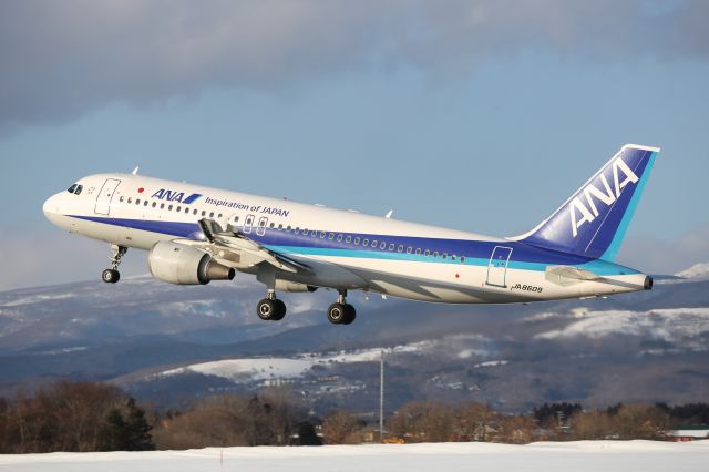 Airbus A320 (JA8609) - 06 February 2016:HKD-HND.