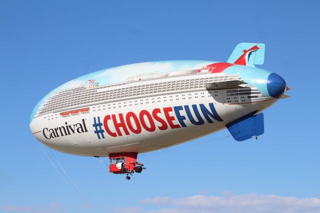 N618LG — - Great flyover in Bermuda Dunes, CA from this airship! #ChooseFun