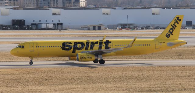 Airbus A321 (N663NK) - Flight 1629 from MCO (March 13th, 2021) 