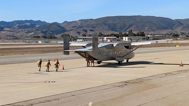 UNKNOWN — - On tarmack at San Luis Obispo