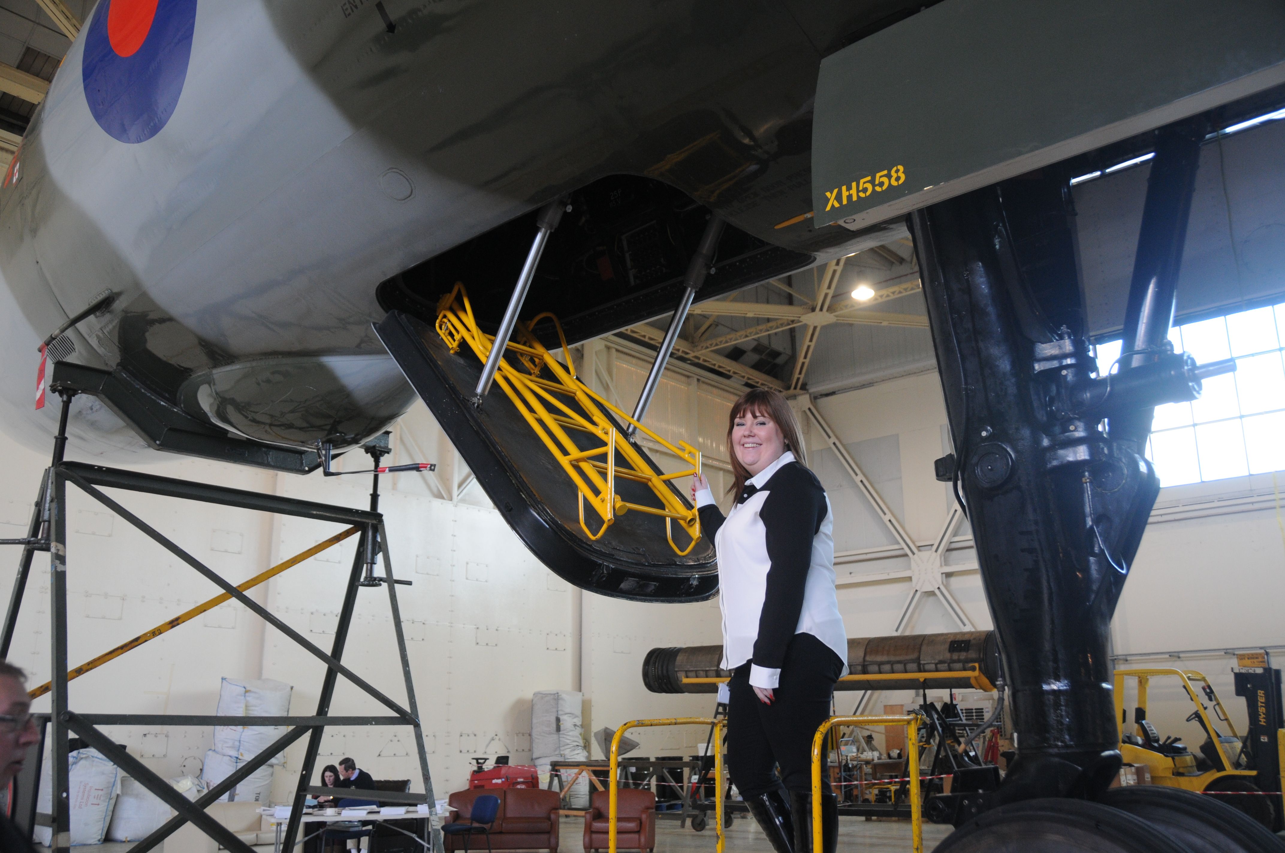 G-VLCN — - The LAST FLYING Vulcan XH 558.... with the FIRST LADY Pilot ?