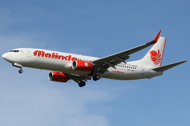 Boeing 737-800 (9M-LNW) - on 4 May 2019