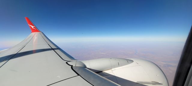 Boeing 737-800 — - BNE-PER Across the red centre