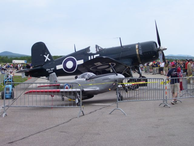 C-GVWC — - Corsair FG 1D at Quebec City Airshow 2008